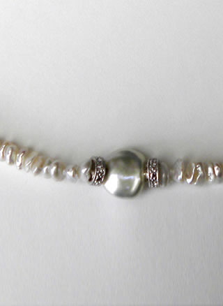 Parelcollier nr1618 - Afbeelding 2