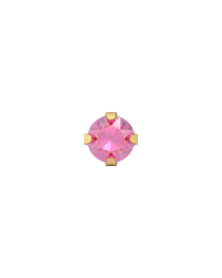 verguld  roze 3mm  nr136
